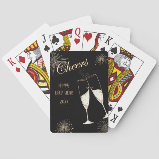 Jeu De Cartes Bonne Année (dos)