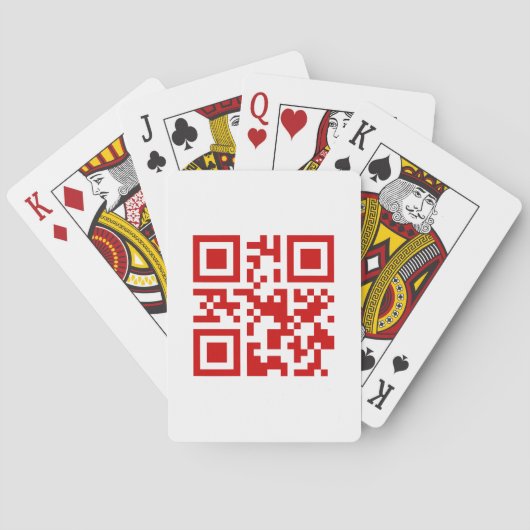 Jeu De Cartes Bonne année ! — Code QR (dos)