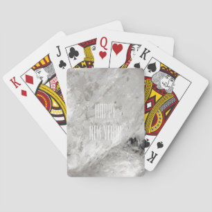 Jeu De Cartes Bonne année ! Crystal Jouer Cartes Poker