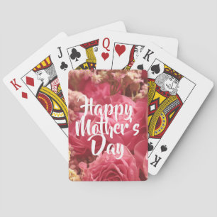 Jeu De Cartes Bonne fête des mères Roses du coeur