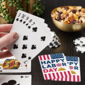 Jeu De Cartes Bonne Fête du Travail, États-Unis (In Situ)