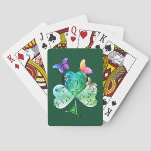 Jeu De Cartes "Bonne Saint Patrick's Day" Shamrock