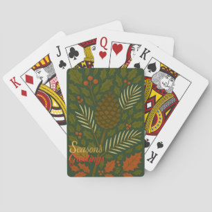 Jeu De Cartes Bonnes Fêtes d'automne et d'hiver