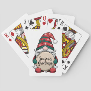 Jeu De Cartes Bonnes Fêtes de Noël Gnome
