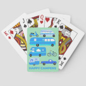 Jeu De Cartes BONS CAMPERS Rétro Motorhome RV Trailers (dos)