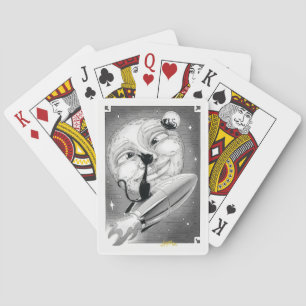 Jeu De Cartes Boo Kitty Rockets à la Lune Jouer des cartes