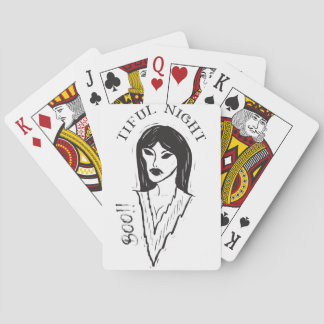 Jeu De Cartes Boo ! Nuit magnifique sorcière Halloween