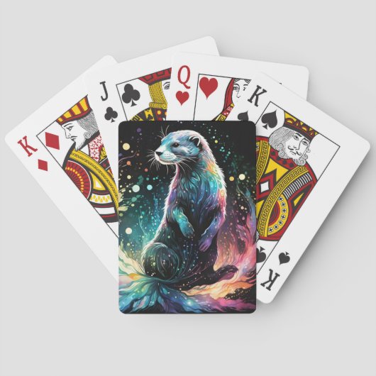 Jeu De Cartes Bord Spectrum : Les Otter Glow (dos)