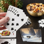 Jeu De Cartes Border Collie Qu'il neige Noël (In Situ)