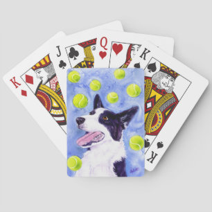 Jeu De Cartes Bordure Collie Jouer des cartes - "Magpie's Gold"