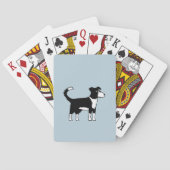 Jeu De Cartes Bordure mignonne galloise Collie Sheepdog (dos)