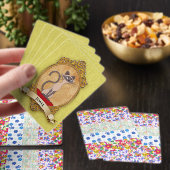 Jeu De Cartes Bordures florales vieilles et inclinées (Insitu)