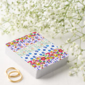 Jeu De Cartes Bordures florales vieilles et inclinées (Insitu (Mariage))