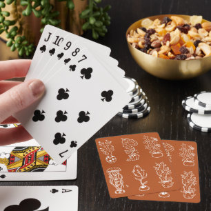 Jeu De Cartes Botanique fantaisiste