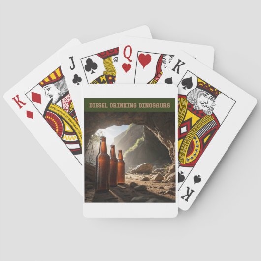 Jeu De Cartes Bottles Beside A Cave (dos)