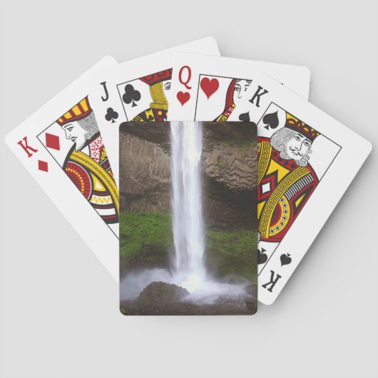 Jeu De Cartes Bottom of Latourell Falls, OR (dos)