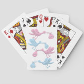 Jeu De Cartes Bouches roses bleues (dos)