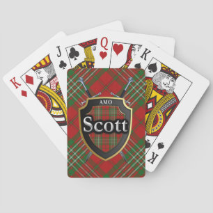 Jeu De Cartes Bouclier écossais et épées de la marque Clan Scott