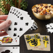 Jeu De Cartes Bouclier héraldique Conti avec manteau (In Situ)