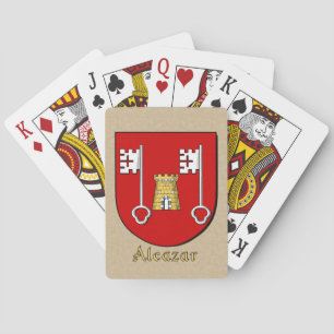 Jeu De Cartes Bouclier héraldique d'Alcazar