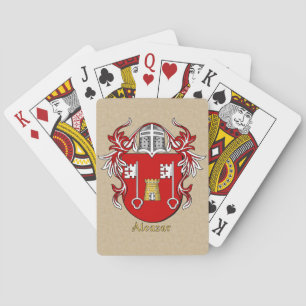 Jeu De Cartes Bouclier héraldique de l'Alcazar