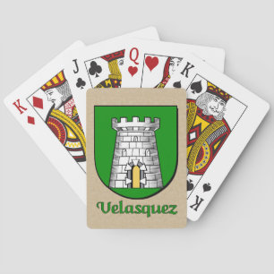 Jeu De Cartes Bouclier héraldique de Velasquez