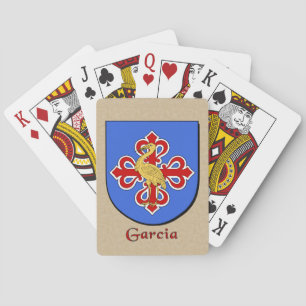 Jeu De Cartes Bouclier héraldique Garcia