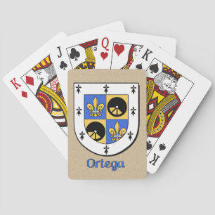 Jeu De Cartes Bouclier héraldique Ortega