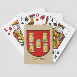 Jeu De Cartes Bouclier héraldique Torres