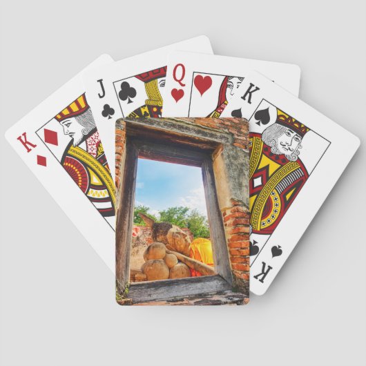 Jeu De Cartes Bouddha couché, Ayutthaya (dos)