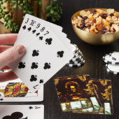 Jeu De Cartes Bouddha d'or Kyoto Japon Impressionnisme Abstrait (In Situ)