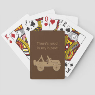 Jeu De Cartes Boue ORV GP dans mon sang Classique Jouer des Cart
