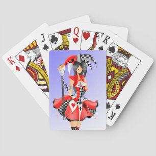 Jeu De Cartes Bouffon Excentrique et Roi des Marionnettes