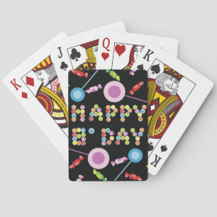 Jeu De Cartes Bougies d'anniversaire