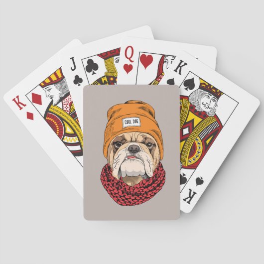 Jeu De Cartes Bouledogue frais (dos)