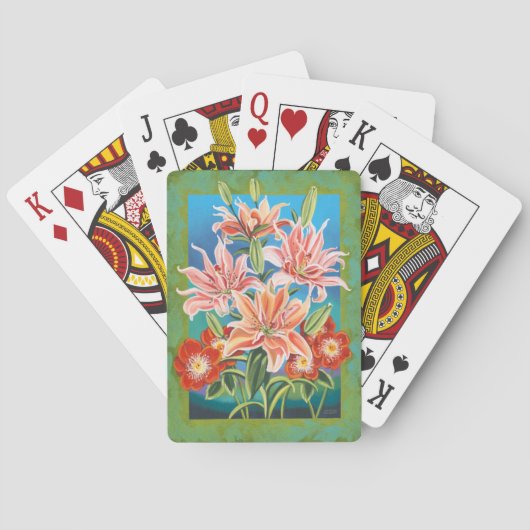 Jeu De Cartes Bouquet à la frontière II (dos)