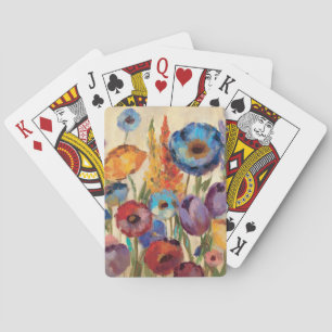 Jeu De Cartes Bouquet de fleurs