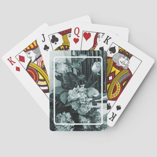 Jeu De Cartes Bouquet de mariage vintage (dos)