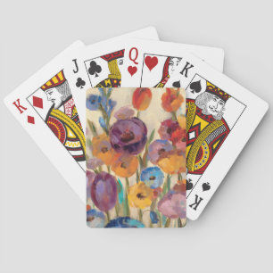 Jeu De Cartes Bouquet des fleurs colorées