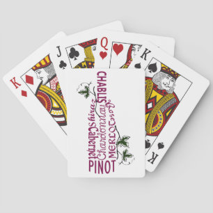 Jeu De Cartes Bouteille à vin