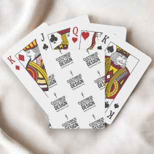 Jeu De Cartes Bouteille d'eau personnalisée en acier inoxydable 