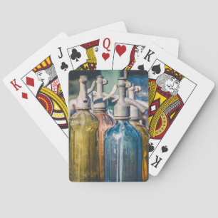 Jeu De Cartes Bouteilles vintages de soda