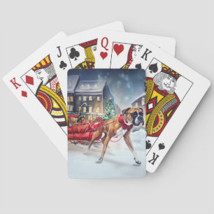 Jeu De Cartes Boxeur Saison des Fêtes de Noël