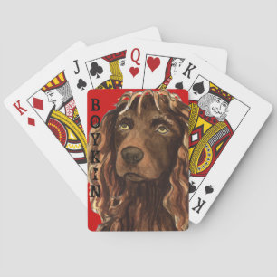 Jeu De Cartes Boykin Spaniel Color Block Jouer des cartes