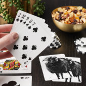 Jeu De Cartes Bras noir (In Situ)