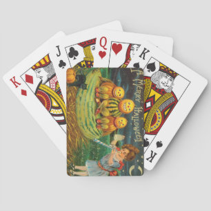 Jeu De Cartes Brassin de Jeune Sorcière : Hommes de Citrouille s