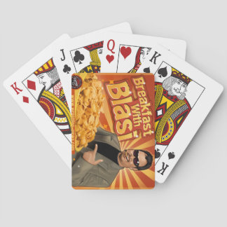 Jeu De Cartes Breakfast with 'Blasi Bicycle Playing Cards