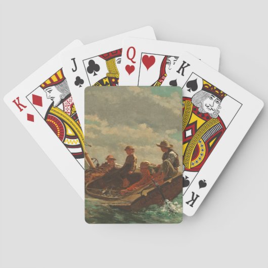 Jeu De Cartes Breezing Up (A Fair Wind) 1873-76 (dos)