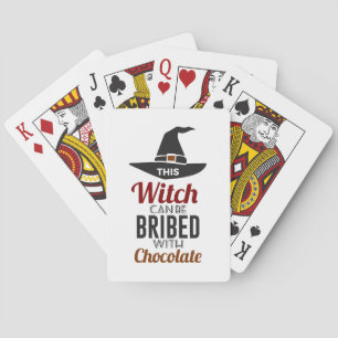 Jeu De Cartes Bribe Witch Chocolate Candy Trick Or Treat Ha