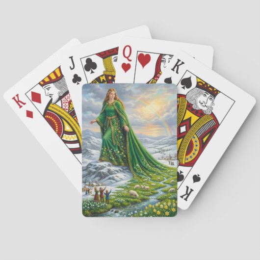 Jeu De Cartes Brigid’s Mantle (Bringing the Spring) (dos)